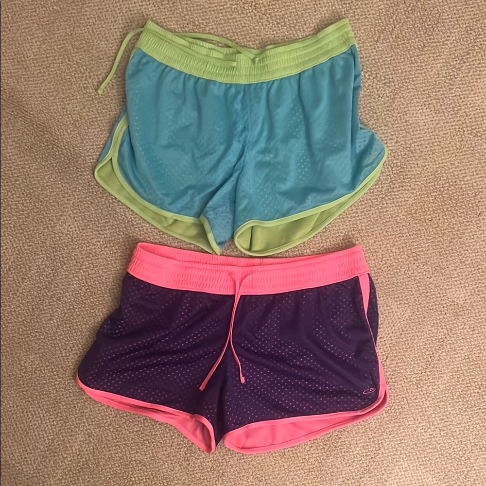 Lot of 2 C9 by Champion running shorts. Size large. Excellent condition.